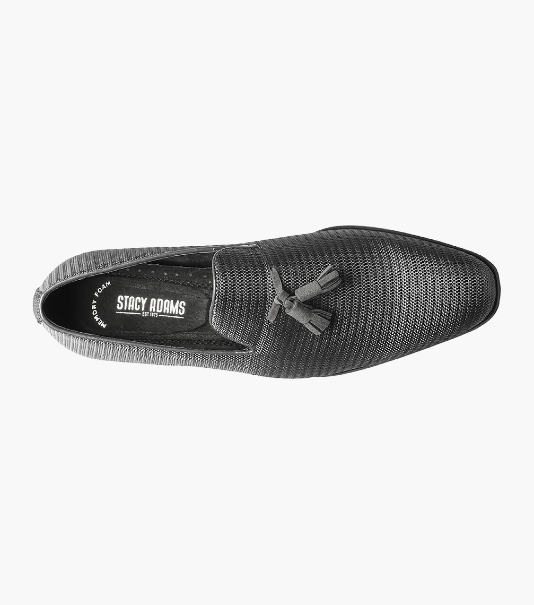 Stacy Adams Tazewell Plain Toe Tassel Slip On