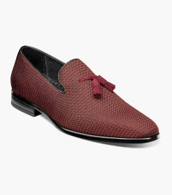 Stacy Adams Tazewell Plain Toe Tassel Slip On