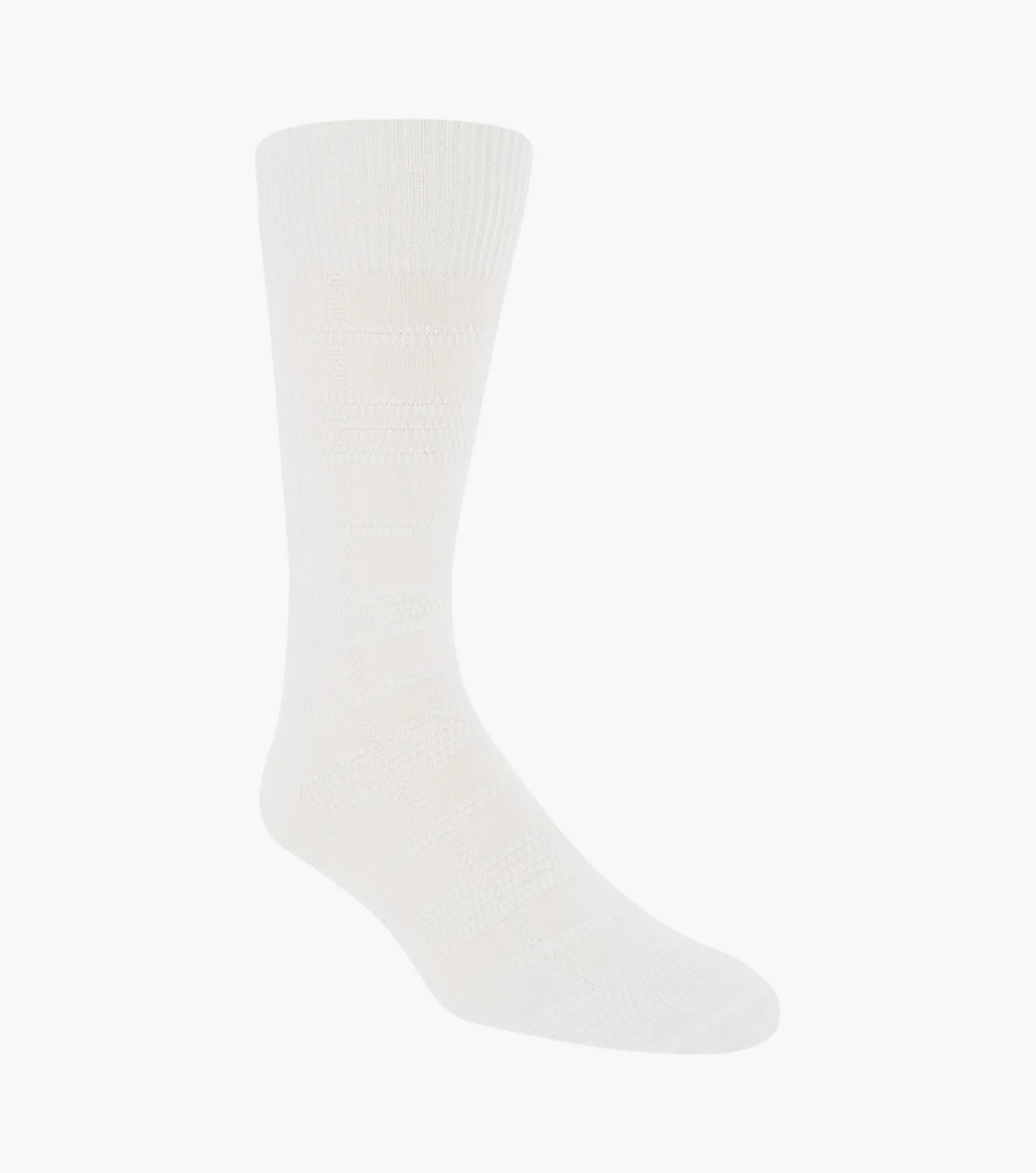 Stacy Adams Tonal Plaid Men\\'S Crew Dress Socks