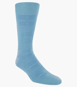 Stacy Adams Tonal Plaid Men\\'S Crew Dress Socks