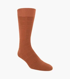 Stacy Adams Tonal Plaid Men\\'S Crew Dress Socks