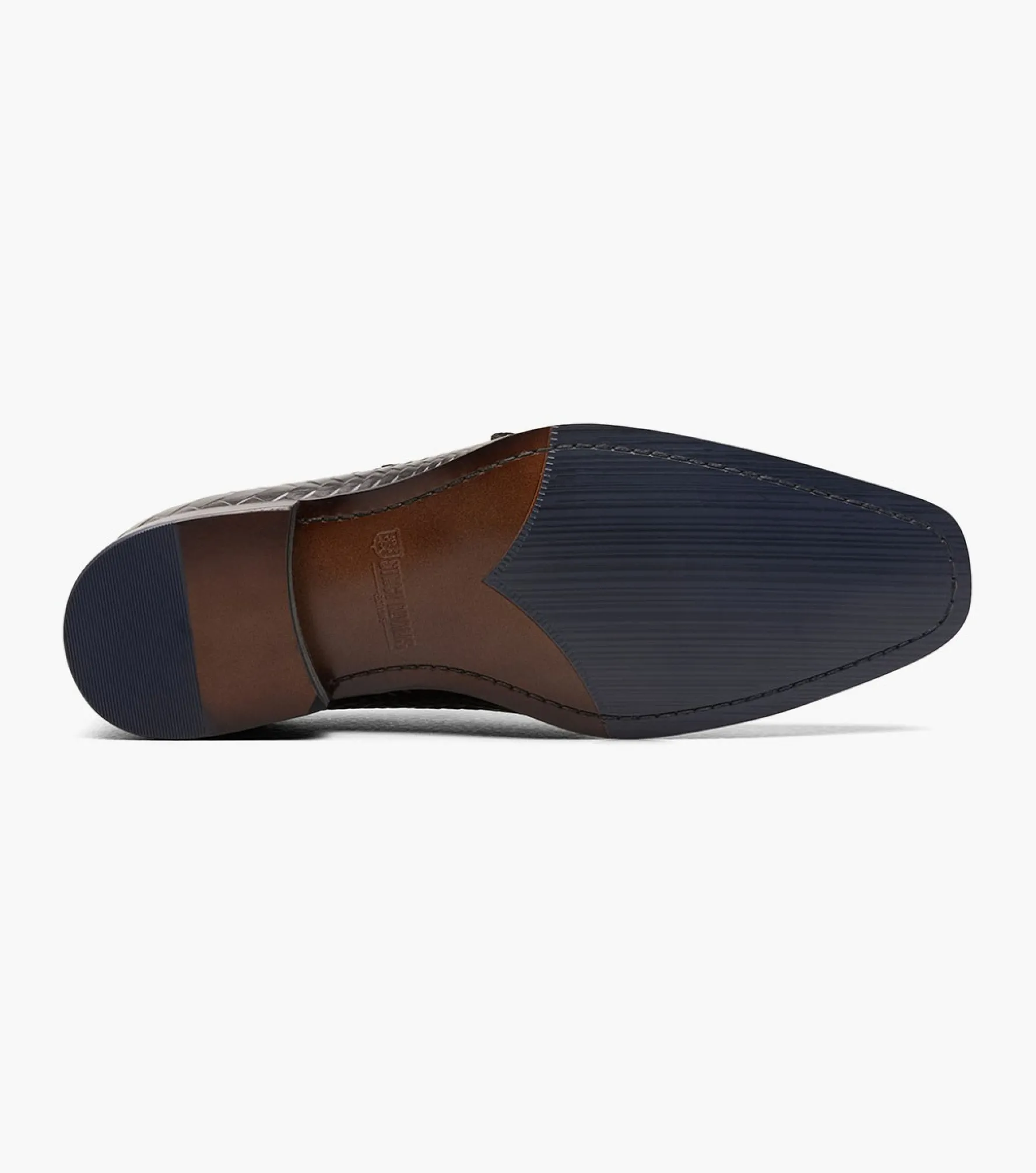 Stacy Adams Torrance Plain Toe Double Monk Strap