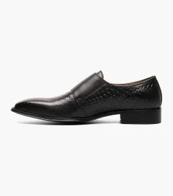Stacy Adams Torrance Plain Toe Double Monk Strap