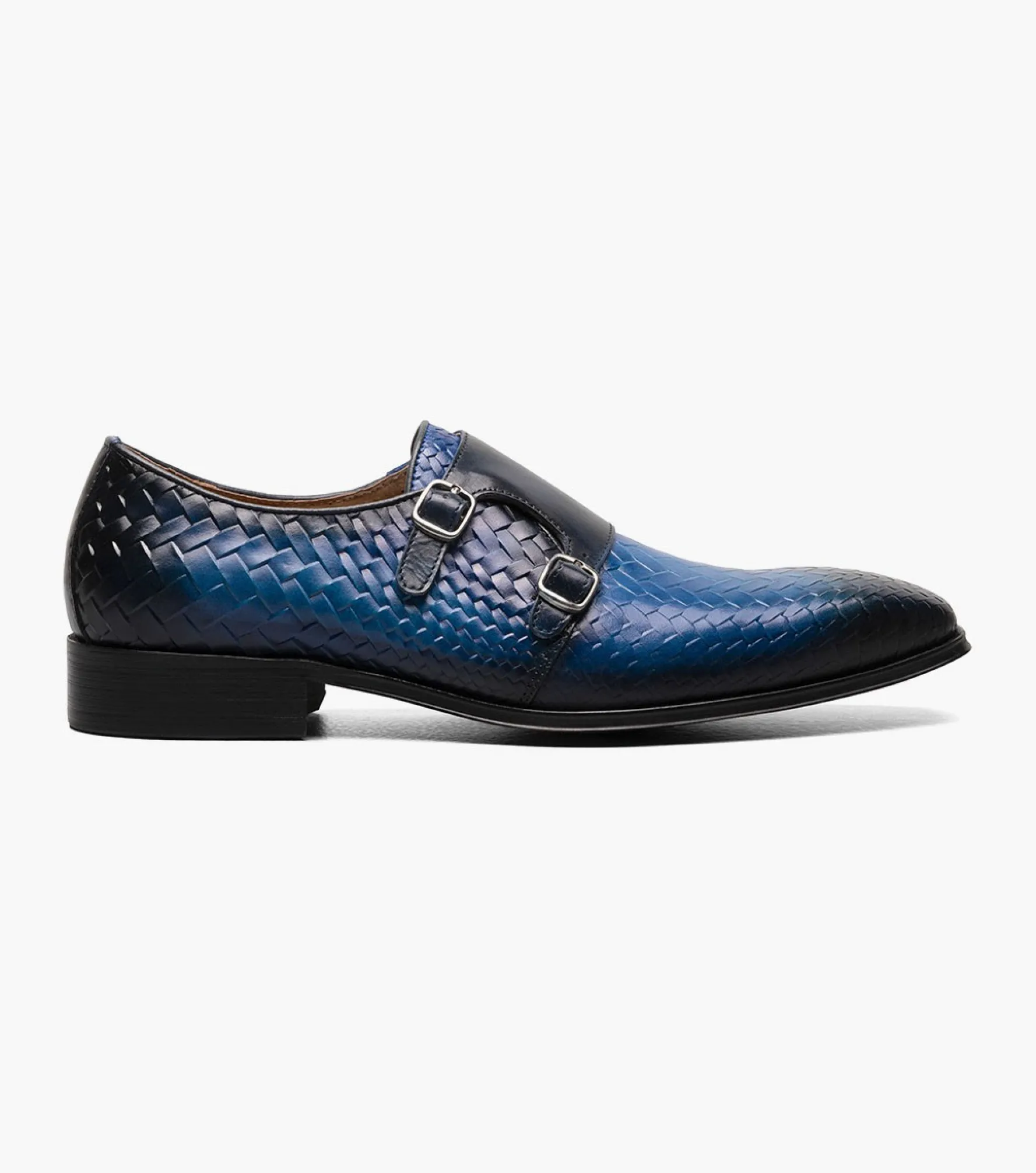 Stacy Adams Torrance Plain Toe Double Monk Strap