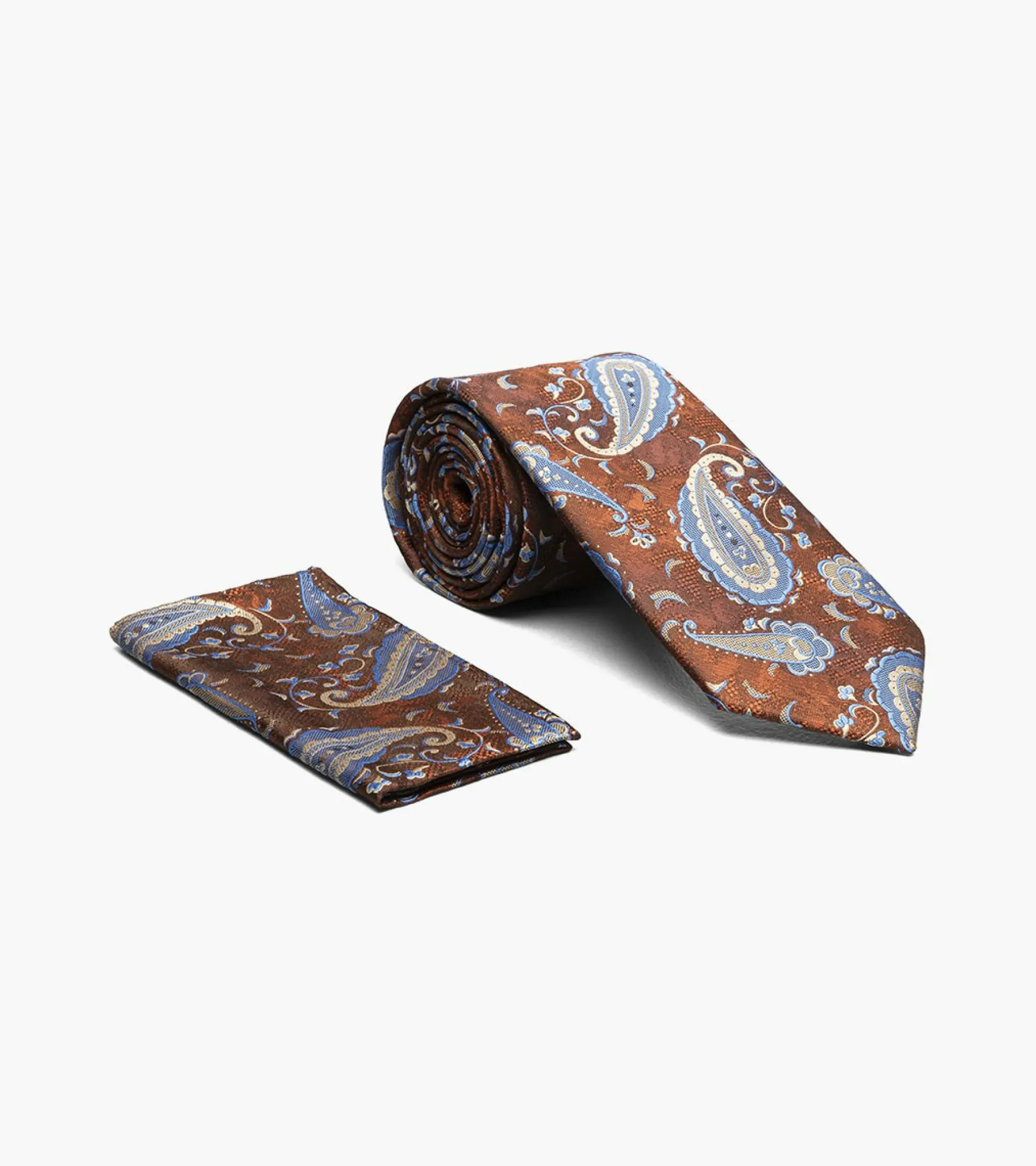 Stacy Adams Vance Tie & Hanky Set
