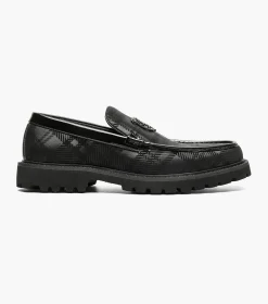 Stacy Adams Vonn Moc Toe Ornament Slip On