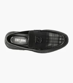 Stacy Adams Vonn Moc Toe Ornament Slip On