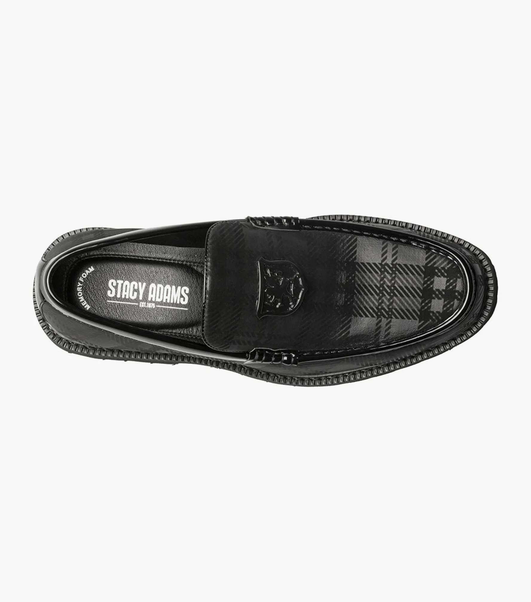 Stacy Adams Vonn Moc Toe Ornament Slip On