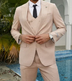 Stacy Adams Walken 3 Piece Vested Suit