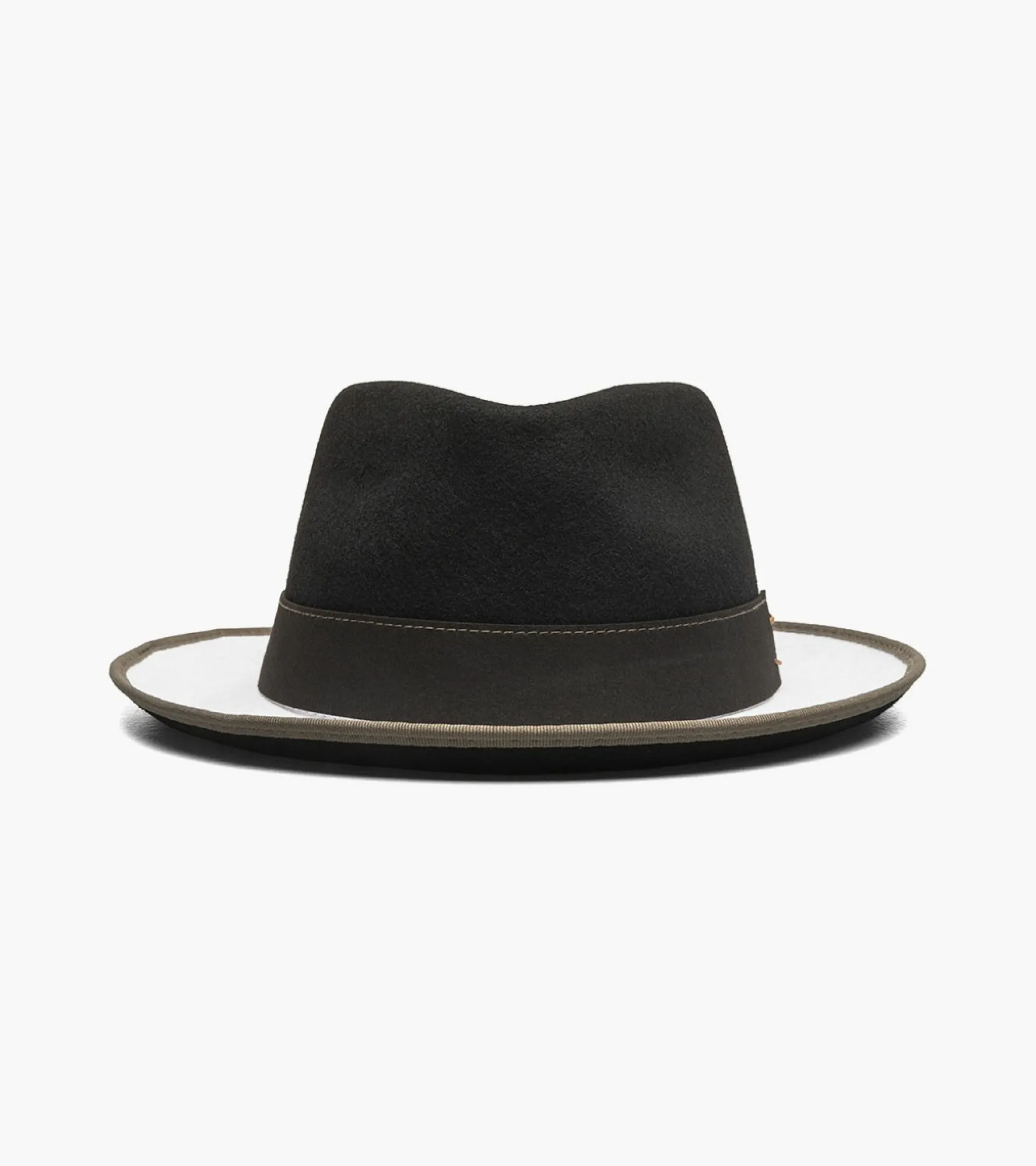 Stacy Adams Wentworth Fedora Wool Felt Pinch Front Hat