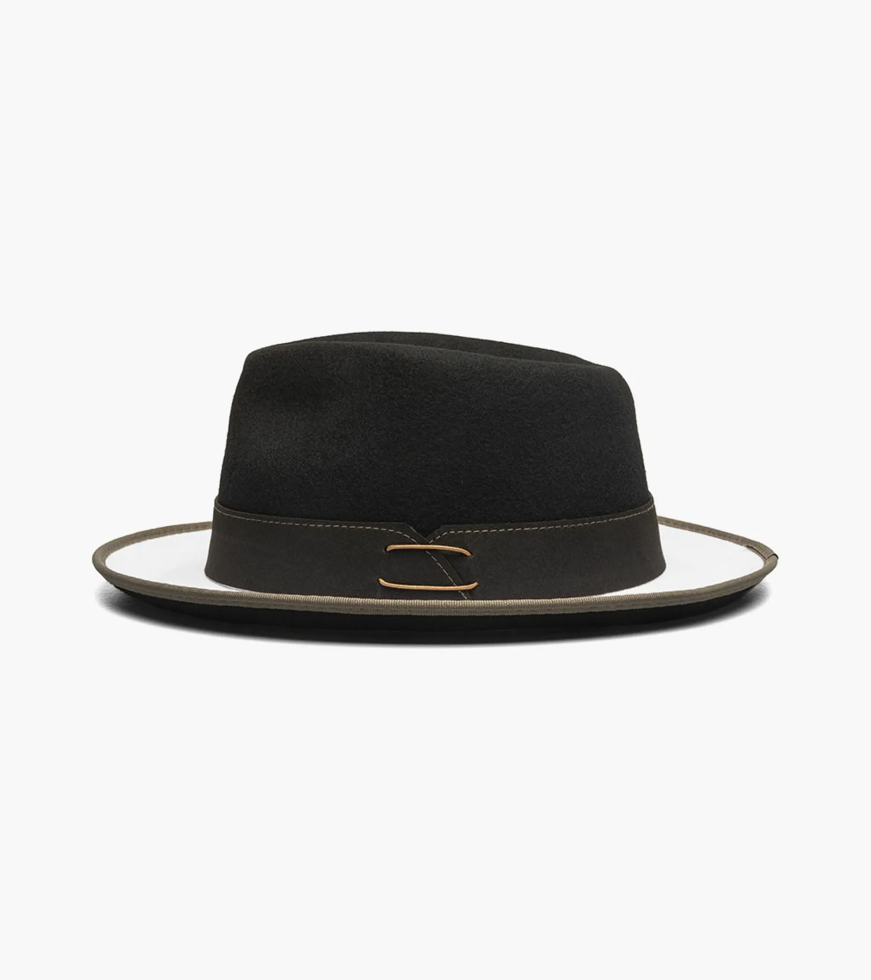 Stacy Adams Wentworth Fedora Wool Felt Pinch Front Hat