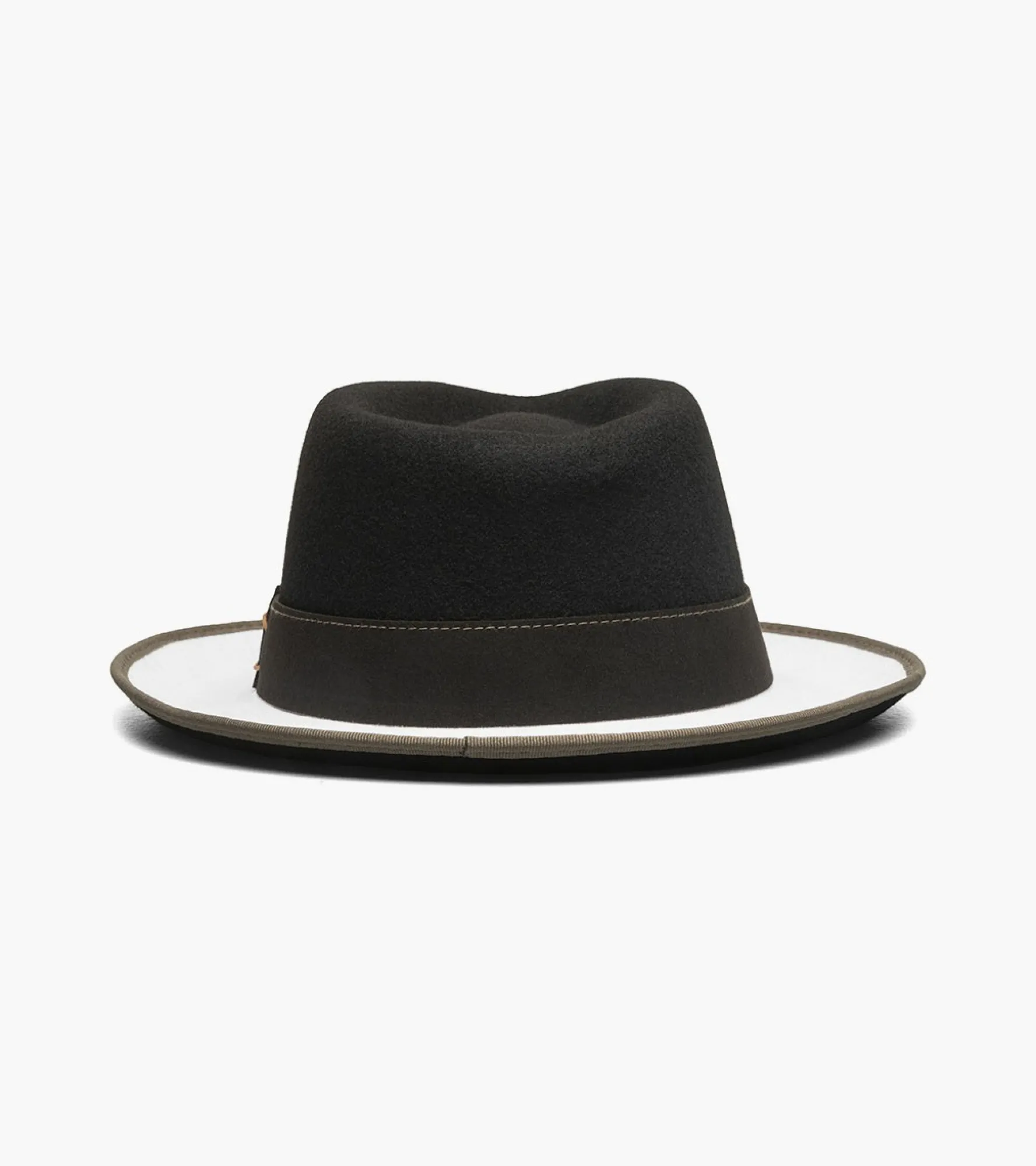 Stacy Adams Wentworth Fedora Wool Felt Pinch Front Hat