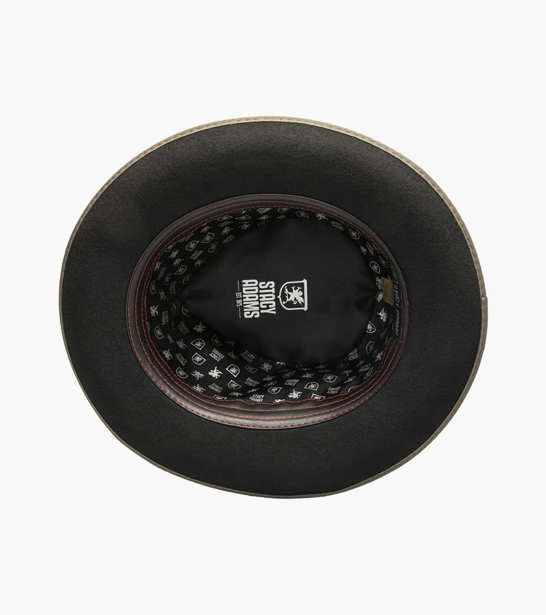 Stacy Adams Wentworth Fedora Wool Felt Pinch Front Hat