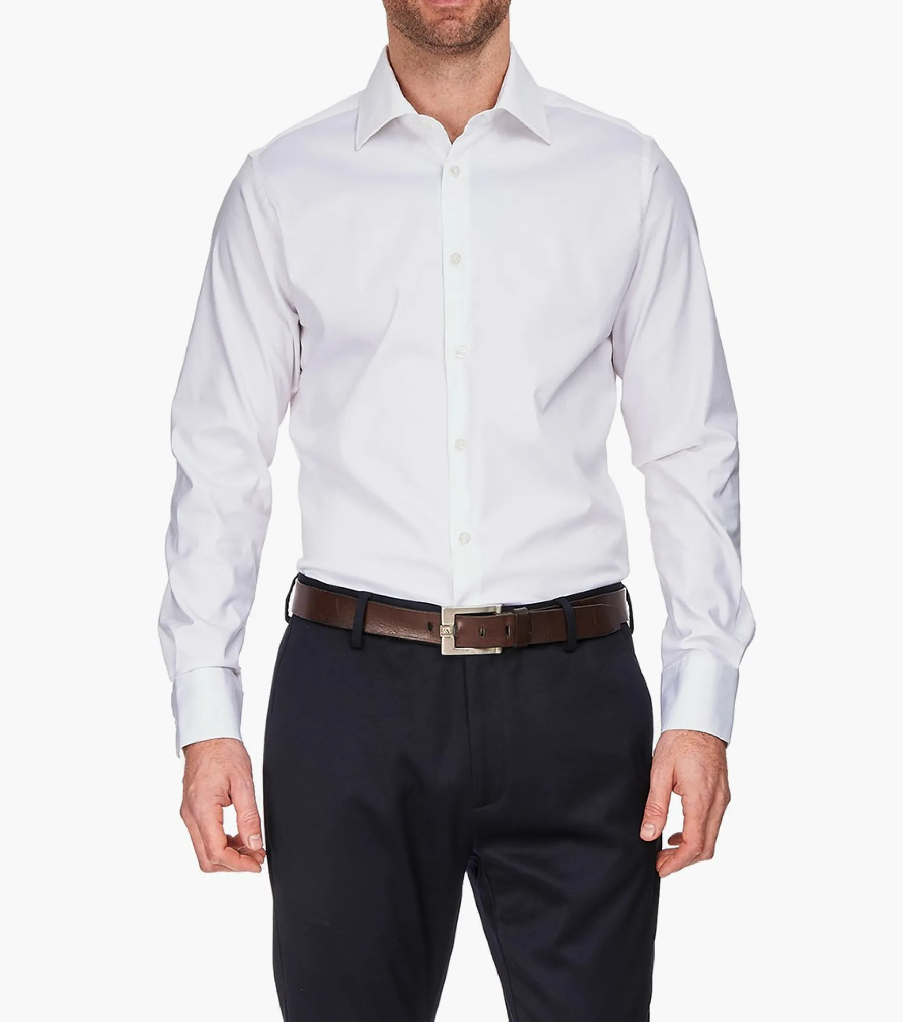 Stacy Adams Westcott Dress Shirt Spread Collar