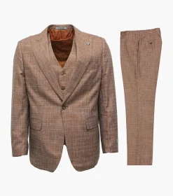 Stacy Adams Willis 3 Piece Vested Suit