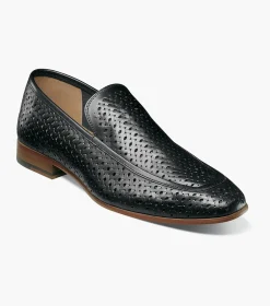 Stacy Adams Winden Moc Toe Perf Slip On