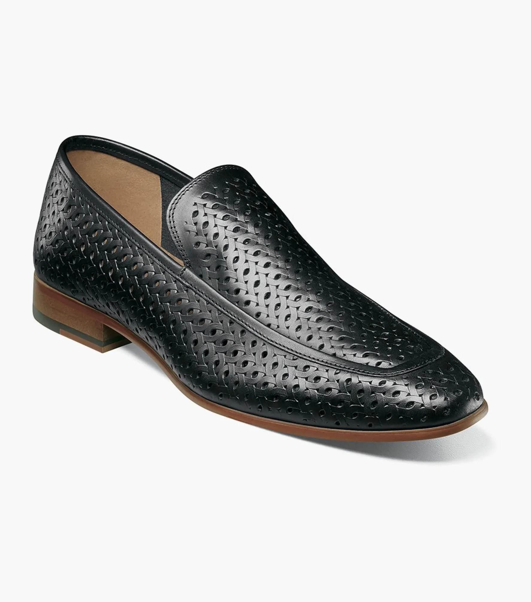 Stacy Adams Winden Moc Toe Perf Slip On